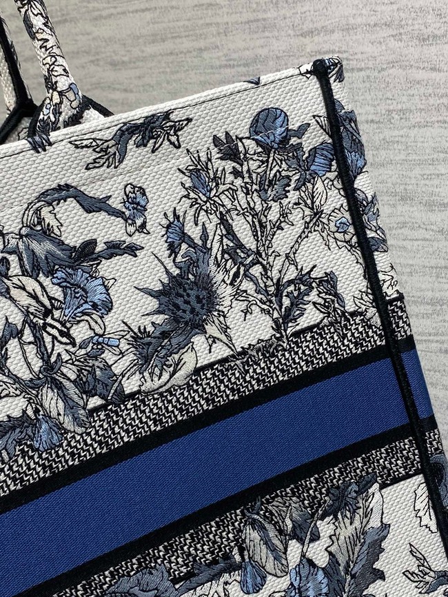 Large Dior Book Tote Embroidery Embroidery M1286ZEDX-4