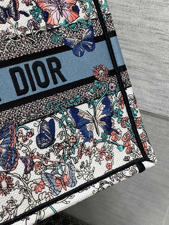 Medium Dior Book Tote Embroidery Embroidery M1296ZTDT-2