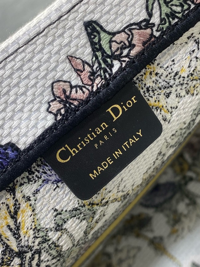 Medium Dior Book Tote Embroidery Embroidery M1296ZTDT-3