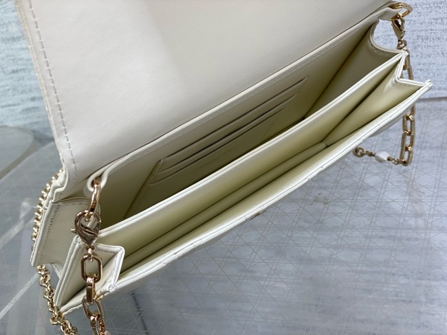 My Dior Mini Bag Cannage Lambskin S0980ONMJ white