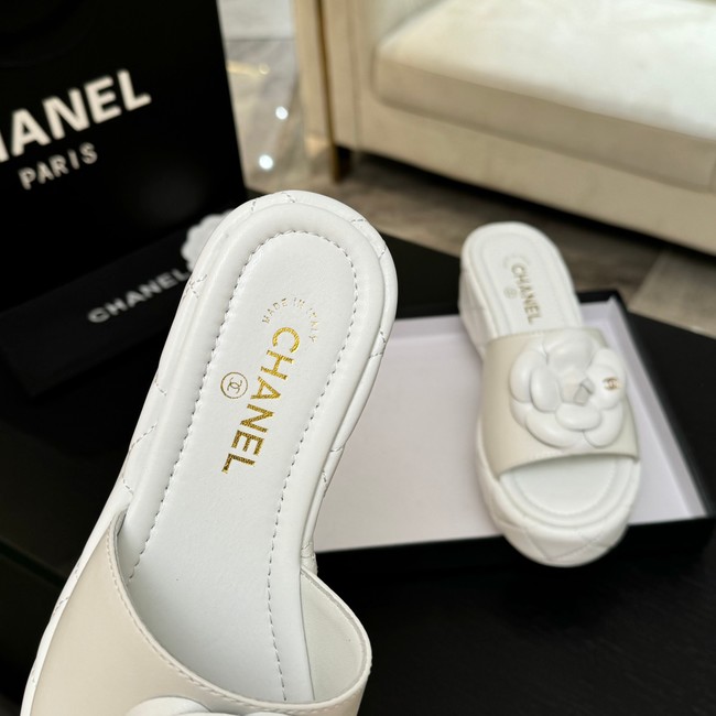 Chanel WOMENS Slippers High heels 7CM 44870-3