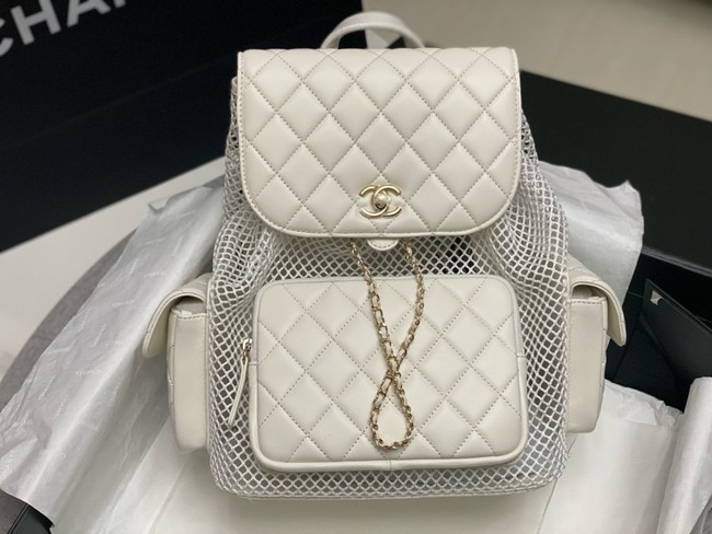 Chanel BACKPACK AS5483 WHITE