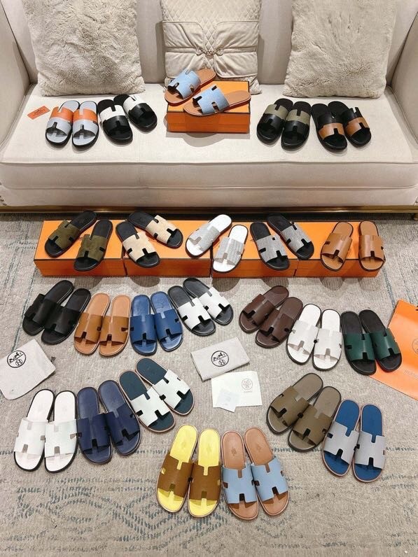 Hermes Mens Slippers 44897-1