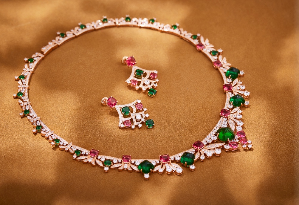 BVLGARI necklace&Earring CE16781