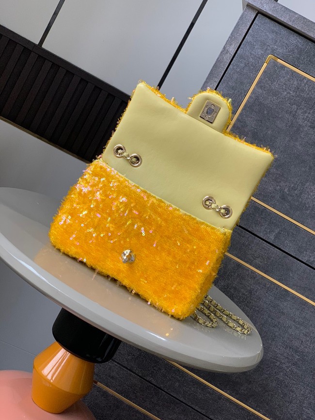 Chanel FLAP BAG AS4561 Yellow