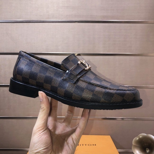 Louis Vuitton Mens leather shoes 44916-1
