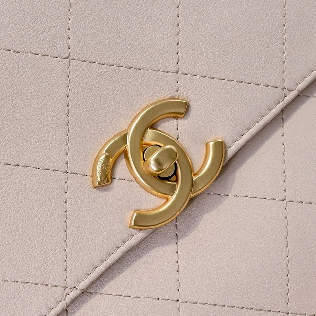 Chanel SMALL FLAP BAG WITH TOP HANDLE AS5467 PINK