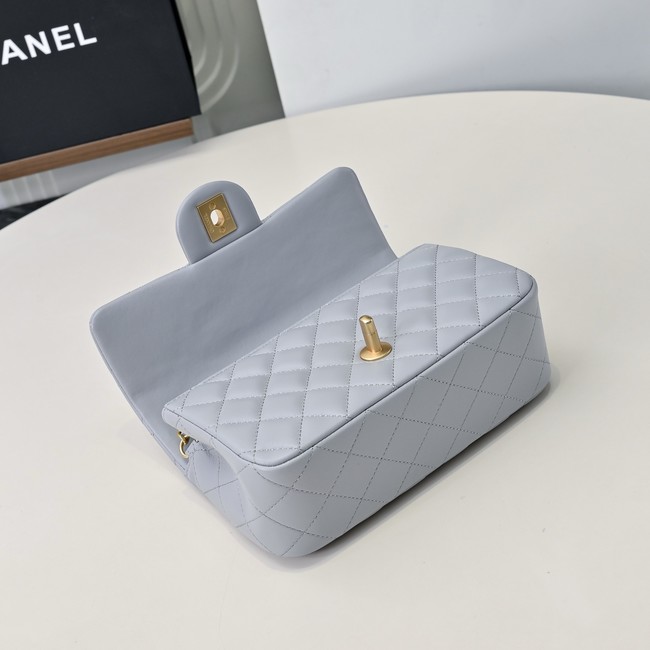Chanel SMALL FLAP BAG AS1787 light gray