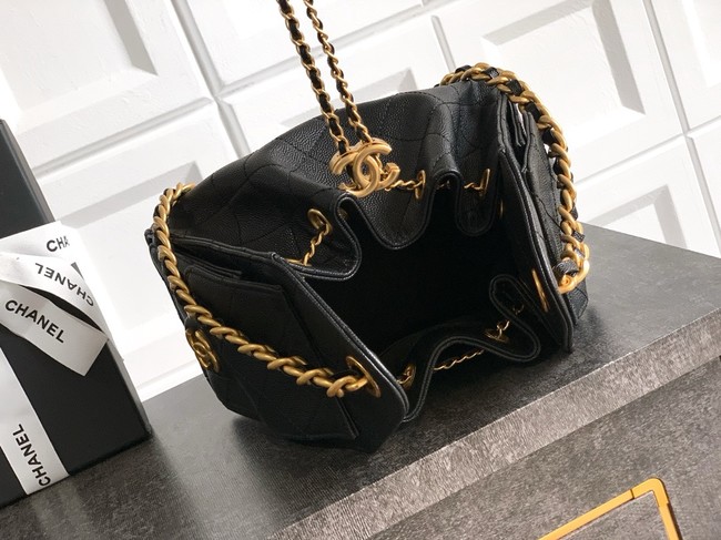 CHANEL 25 MINI HANDBAG AS5631 black
