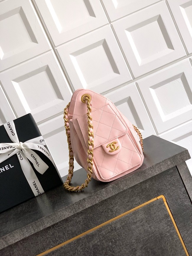 CHANEL 25 MINI HANDBAG AS5631 pink