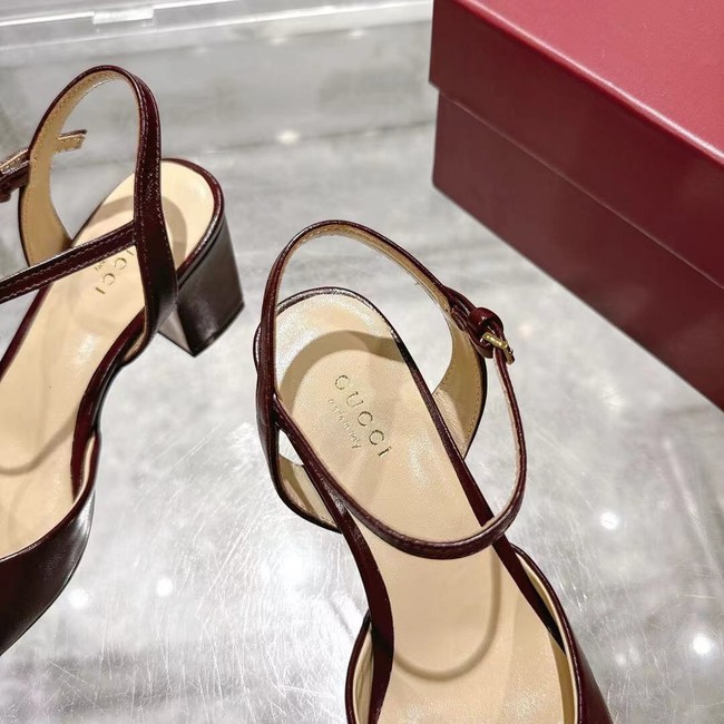 Gucci WOMENS HORSEBIT SANDAL 44938-3