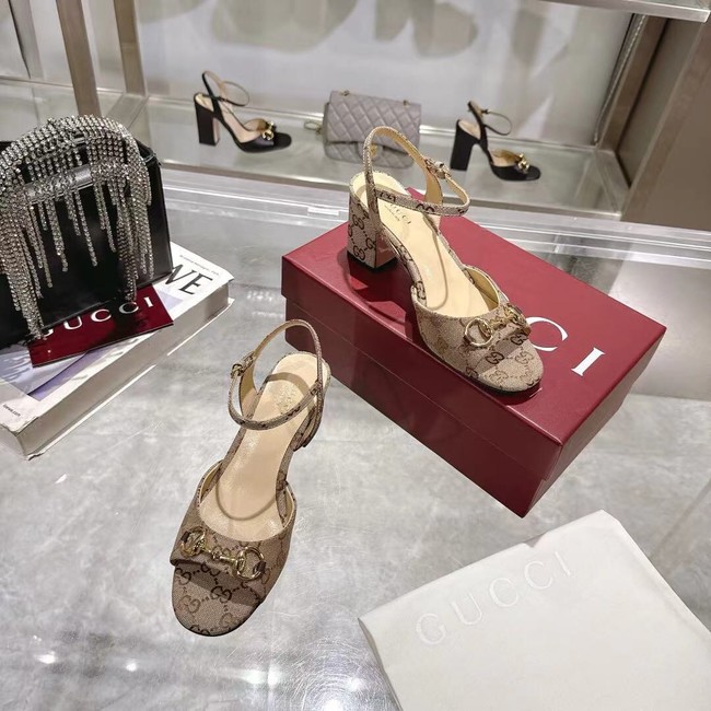 Gucci WOMENS HORSEBIT SANDAL 44938-7