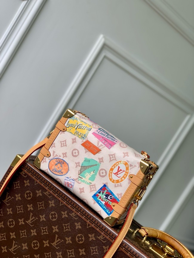 Louis Vuitton NEW Side Trunk MM M14606 Monogram Dune