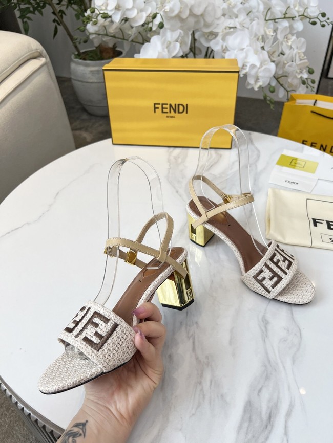 Fendi WOMENS SANDAL Heel 6.5CM 44965-2