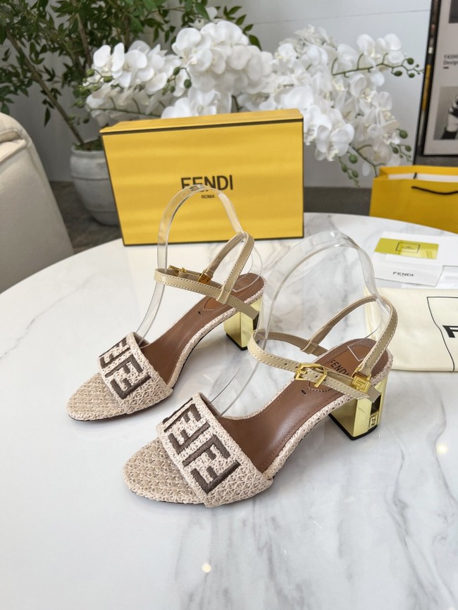 Fendi WOMENS SANDAL Heel 6.5CM 44965-3