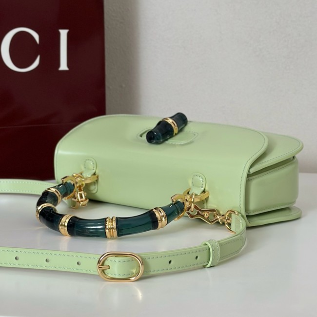 GUCCI BAMBOO DIVA MEDIUM BAG 827750 green