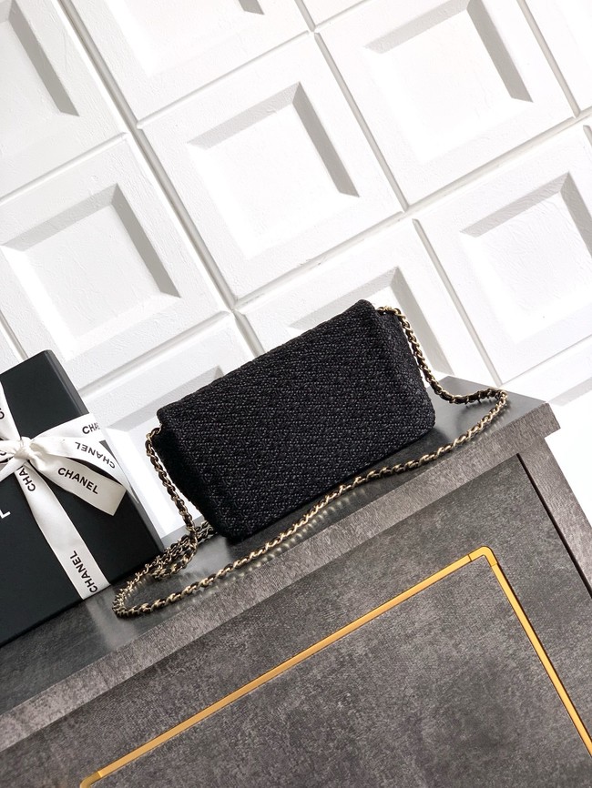 Chanel Classic Wallet On Chain AS5279 black