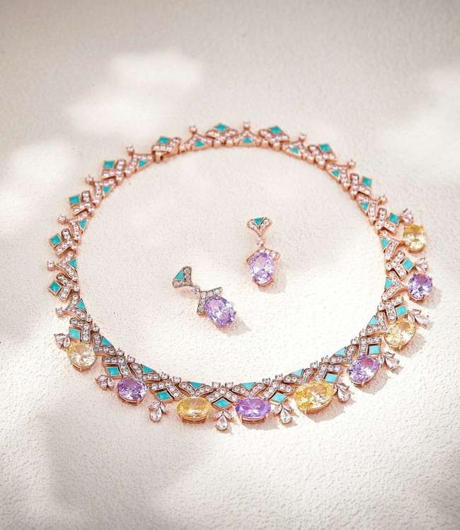 BVLGARI necklace&Earring CE17004