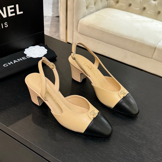 Chanel SLINGBACKS High heels 6.5CM 44977-1