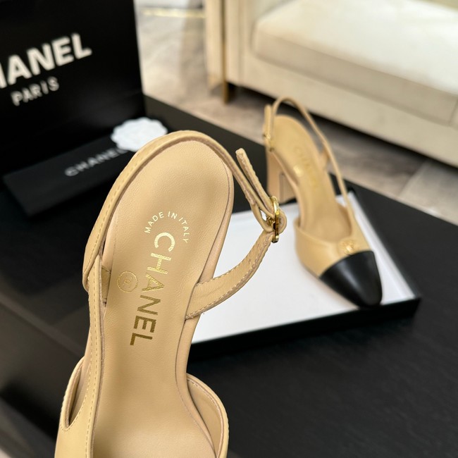 Chanel SLINGBACKS High heels 9.5CM 44976-4