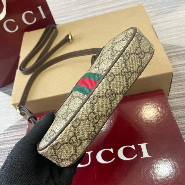 GUCCI Ophidia mini shoulder bag 838465 brown