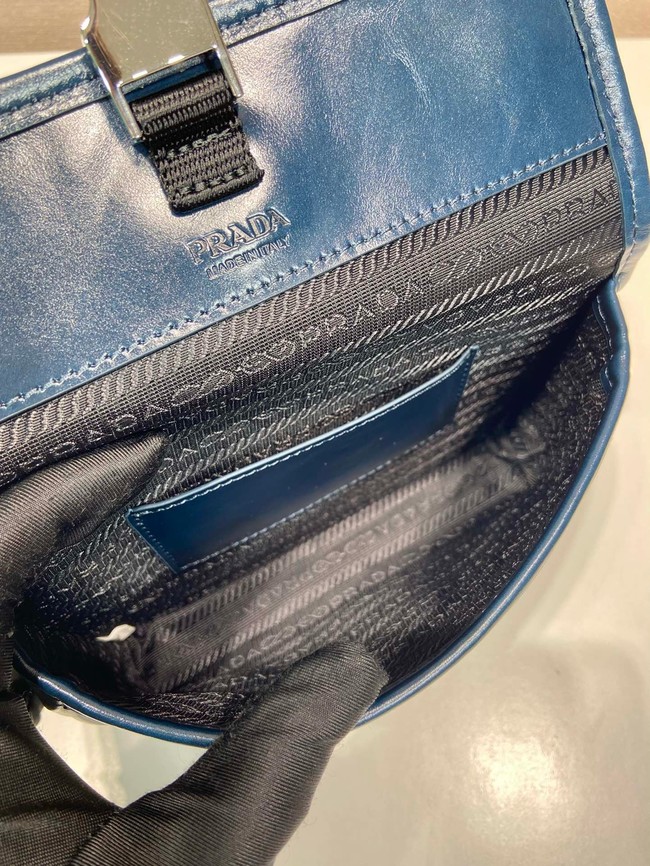 Prada Leather smartphone case 2ZH108 Denim