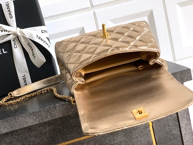Chanel FLAP BAG WITH TOP HANDLE 92990-18