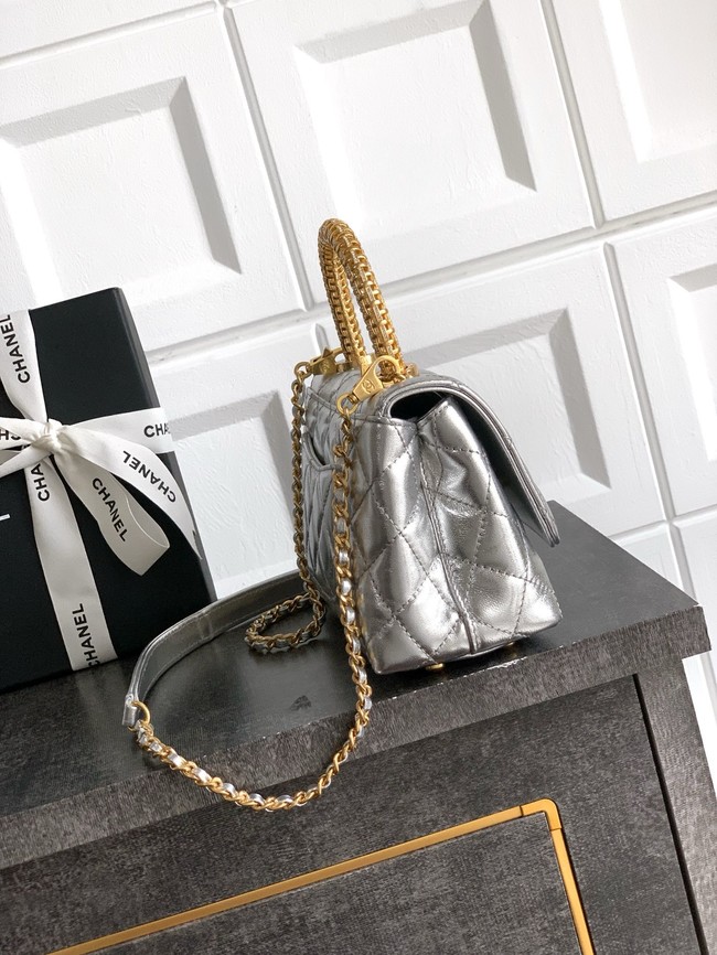 Chanel FLAP BAG WITH TOP HANDLE 92990-19