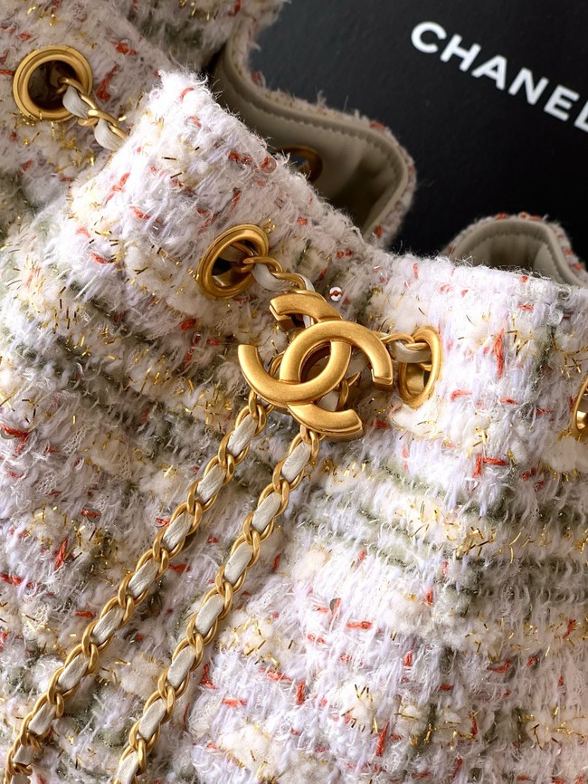 CHANEL 25 SMALL HANDBAG AS5293 Cream