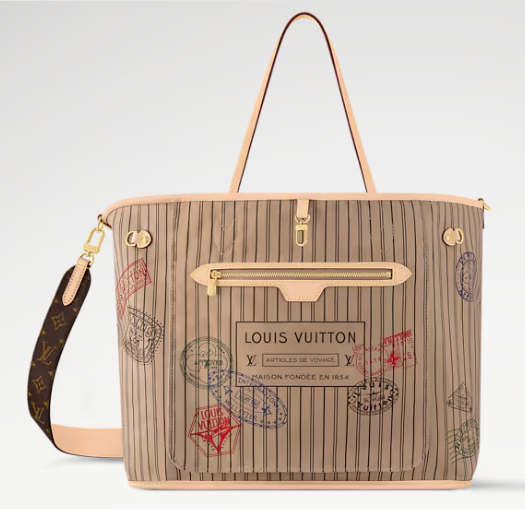 Louis Vuitton REVERSIBLE Neverfull Bandoulière Inside Out GM M11948