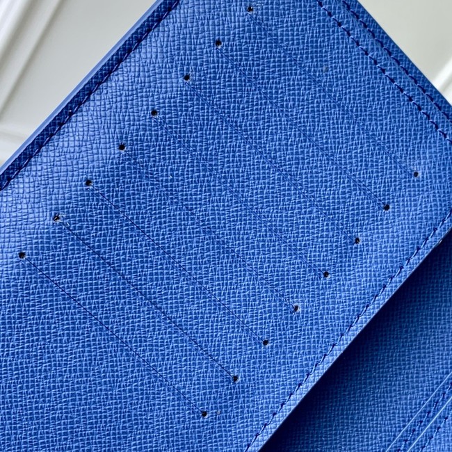 Louis Vuitton Brazza Wallet M25985 blue