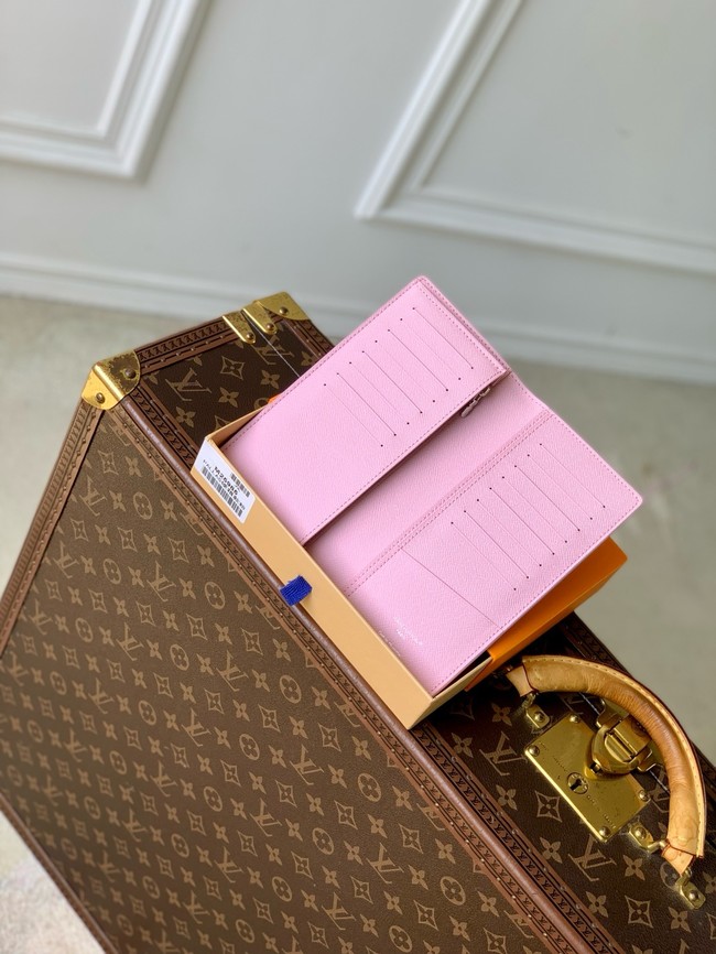 Louis Vuitton Brazza Wallet M25985 pink