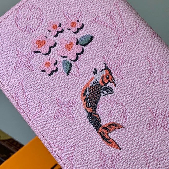 Louis Vuitton Brazza Wallet M25985 pink