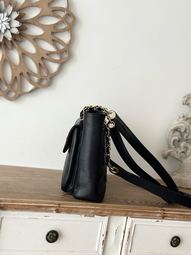 Chanel Small Shoulder Bag A2214 black