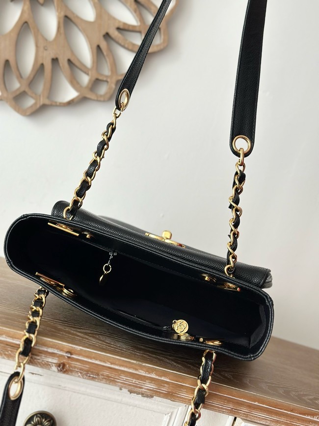 Chanel Small Shoulder Bag A2214 black