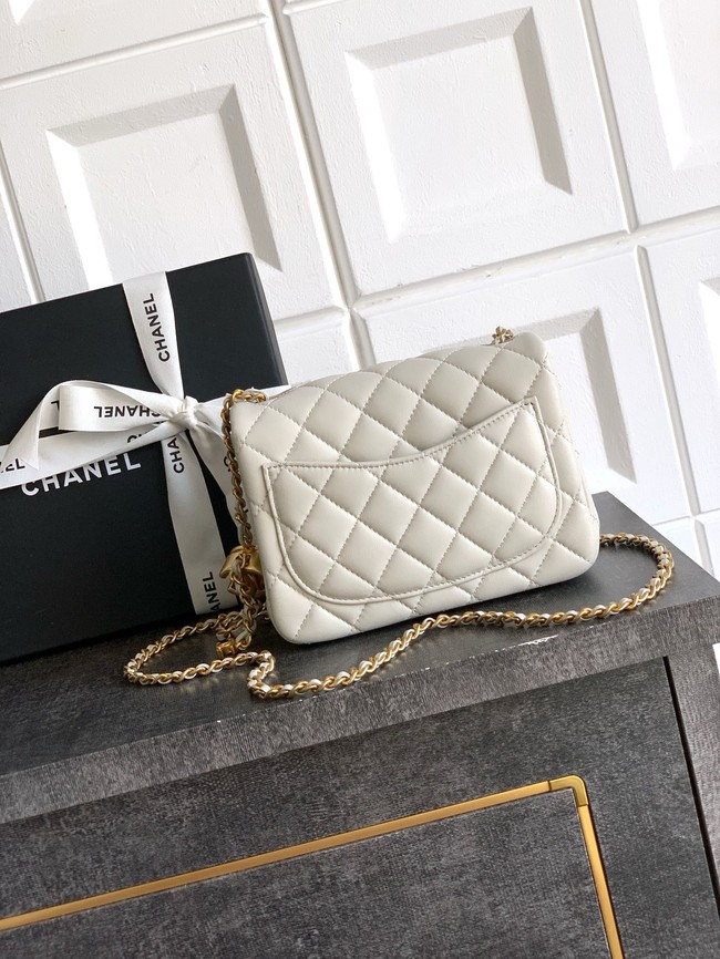 Chanel Mini Flap Bag AS5758 Light Grey