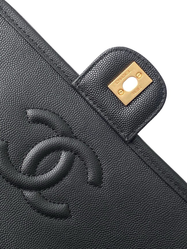 Chanel Flap Bag With Top Handle AS3653 Black