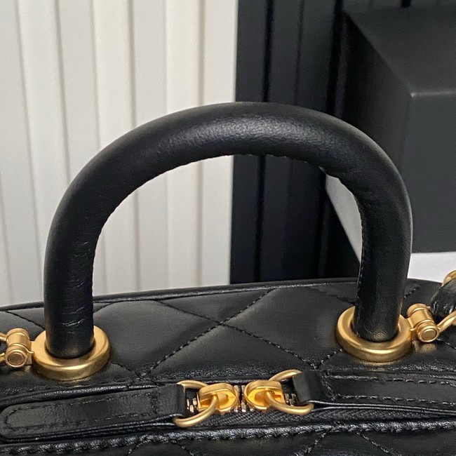 Chanel Mini Bowling Bag AS5572 black