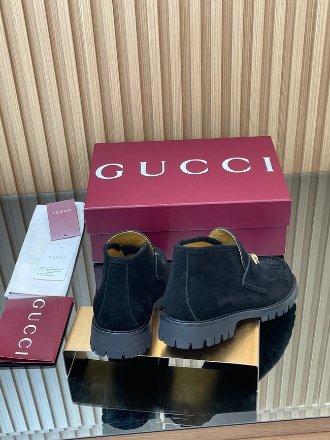 Gucci Womens Horsebit ankle boot 45020-4