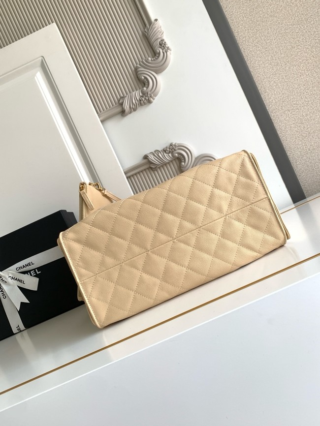 CHANEL 25 Medium Handbag AS5311 Dark Beige