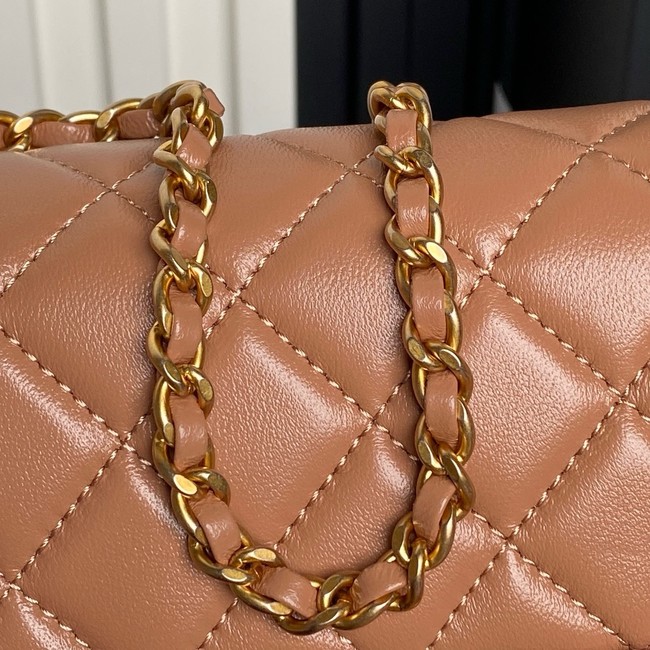 Chanel samll Flap Bag AS5759 Camel