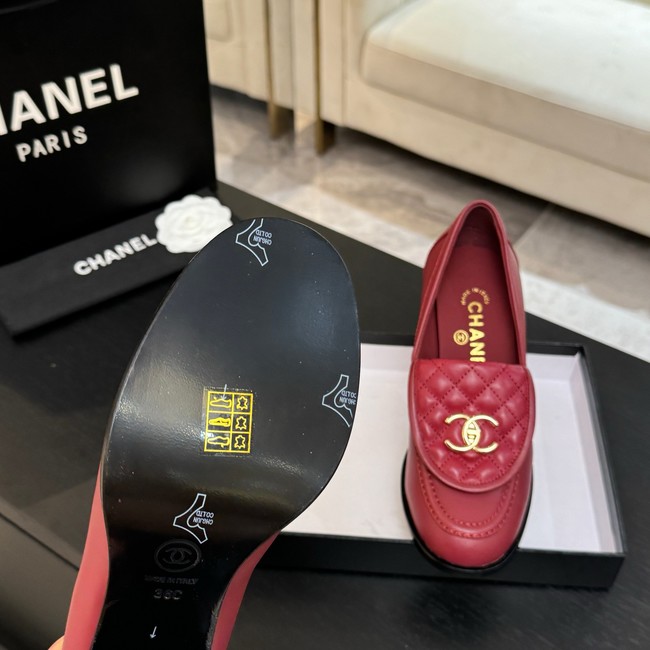 Chanel Mocassins Lambskin 45026-23