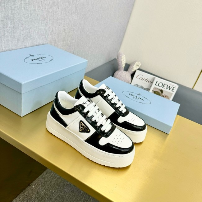 Prada Downtown Bold leather sneakers 45032-3