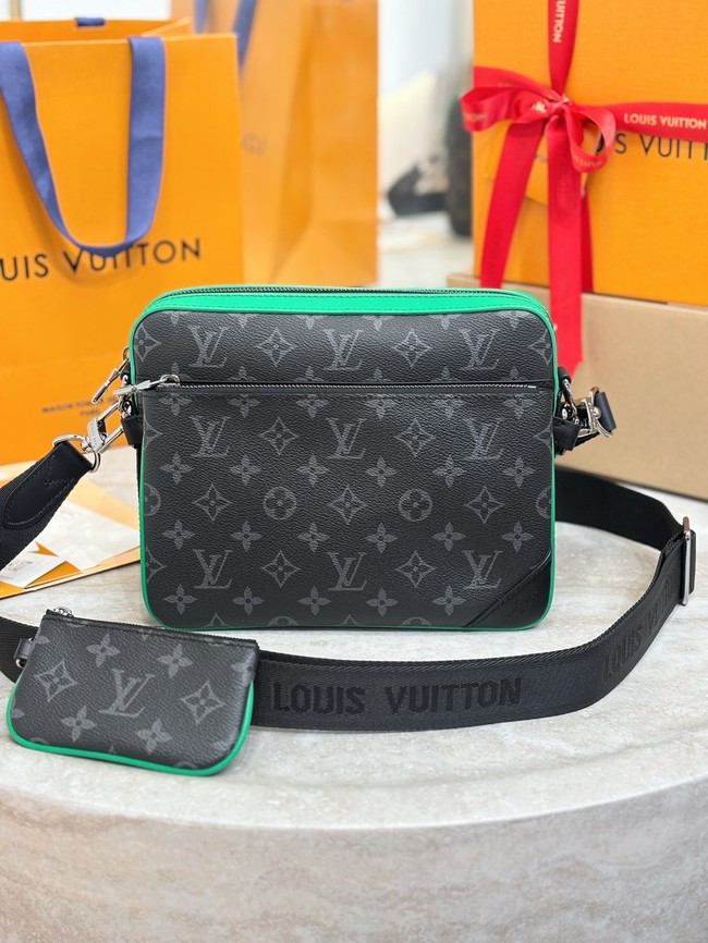 Louis Vuitton Trio Messenger M26052 Bamboo Green