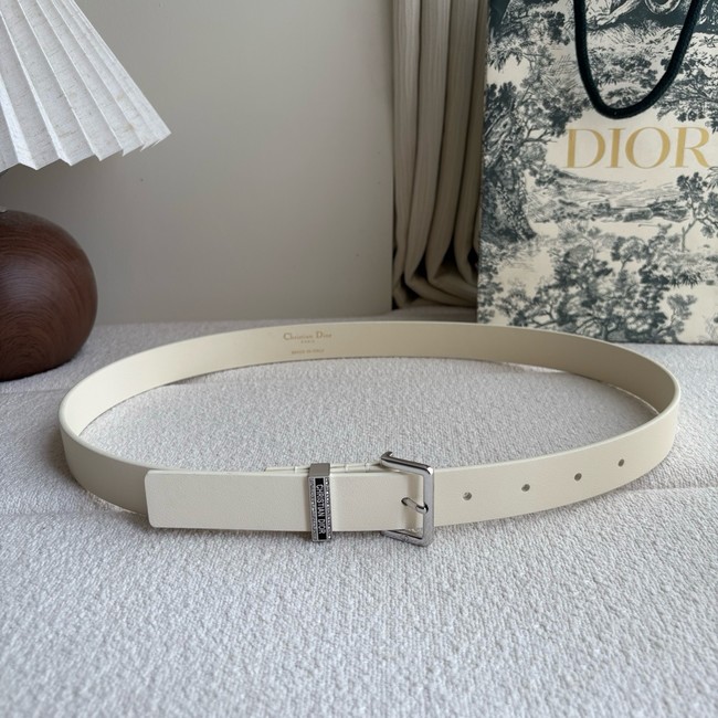 Dior Night Code Belt mooth Calfskin 25 MM B0165