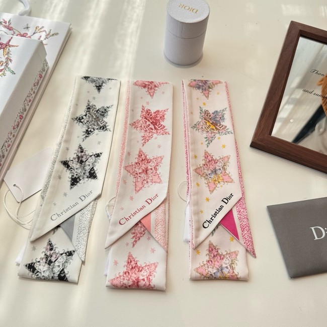 Dior Mitzah Scarf Silk Twill KY178