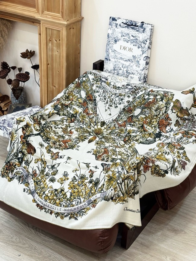 Dior Shawl Wool Silk and Cotton KY194