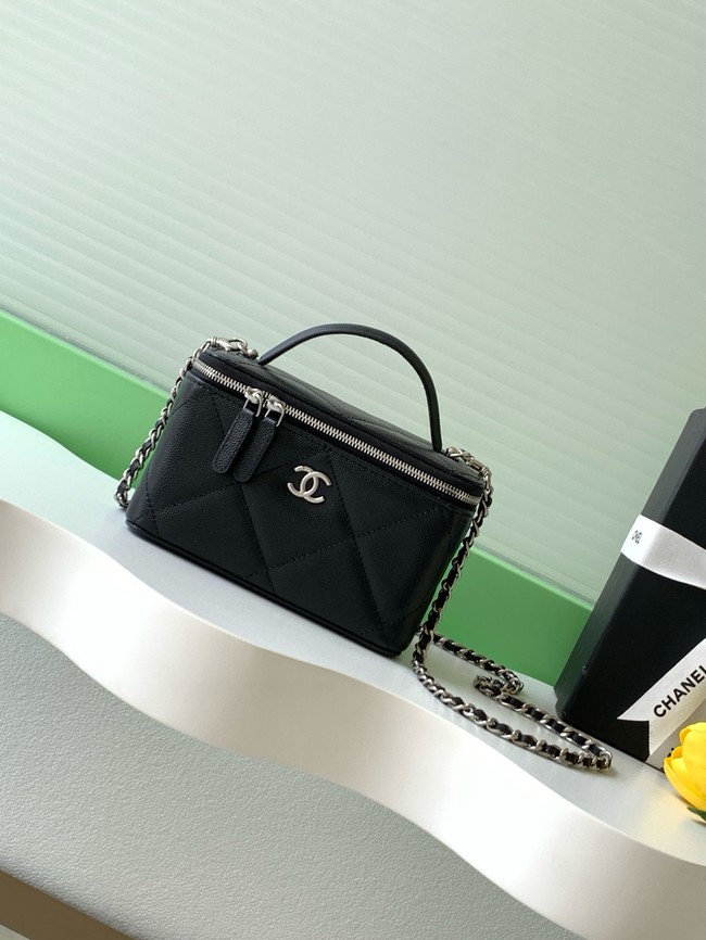 Chanel Long Vanity with chain AP4933 black