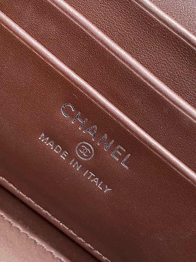 Chanel Long Vanity with chain AP4933 brown