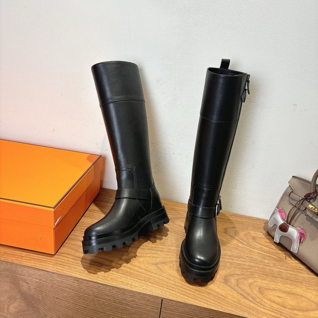 Hermes Calfskin High Boot 45108-2